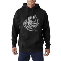 CIRCLING OCTOPUS P/O HOODIE BK S